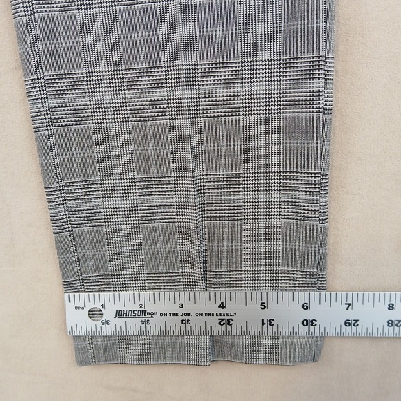 H&M 33x30 Mens Pants Trousers Slacks Glenn Plaid Slim FLAW - Picture 6 of 12